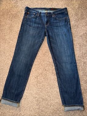 Vintage Y2K AG Adriano Goldschmied Mid-Rise Straight Jeans Size 31R